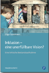 Buchcover „Inklusion – eine unerfüllbare Vision“ von Olga Graumann.